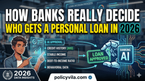 Personal loan approval process with credit score and financial analysis