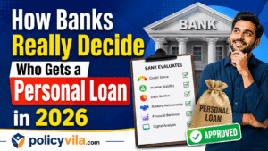 Personal finance dashboard showing income, debt ratio, and loan approval metrics