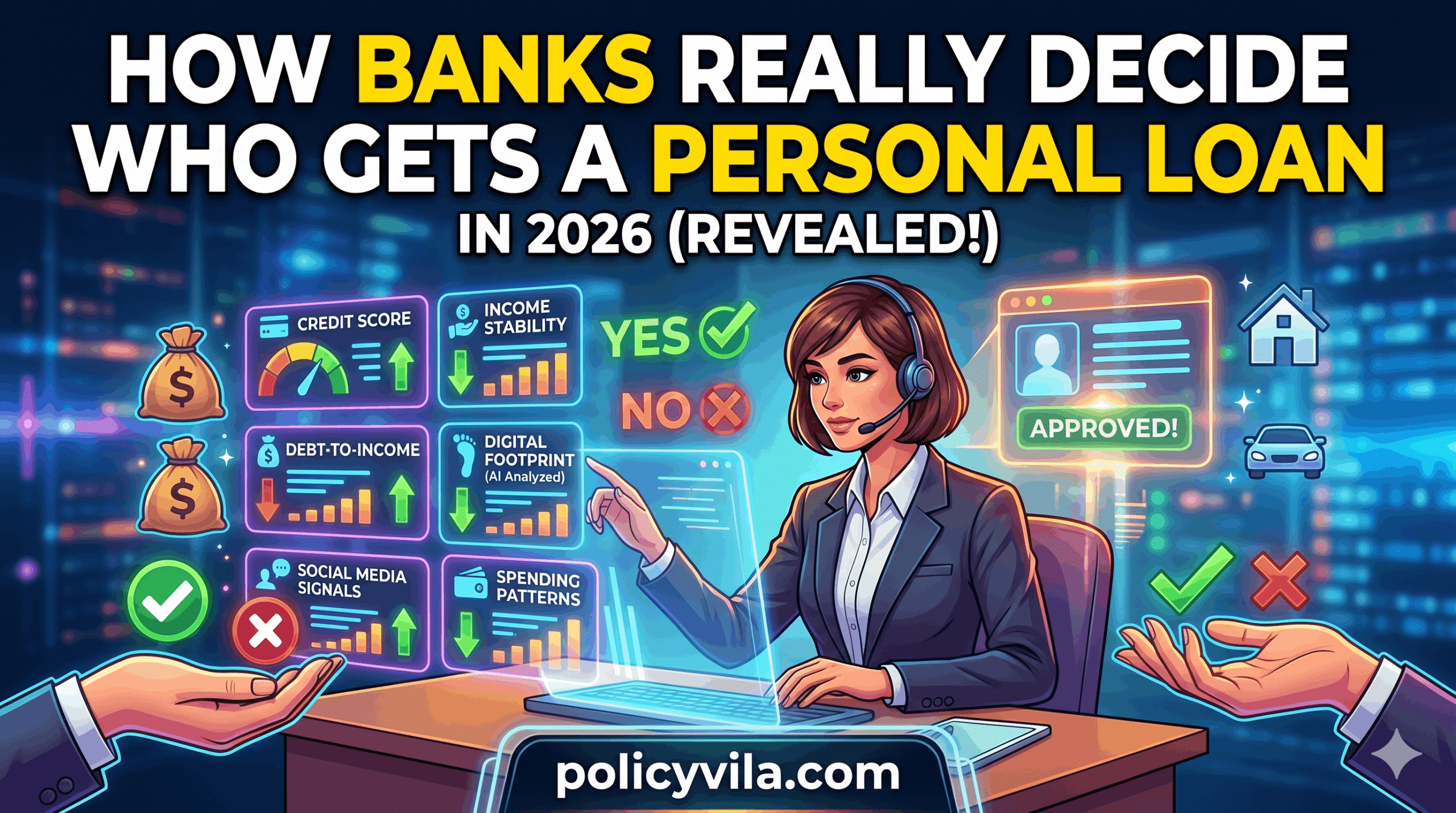 How Banks Really Decide Who Gets a Personal Loan in 2026