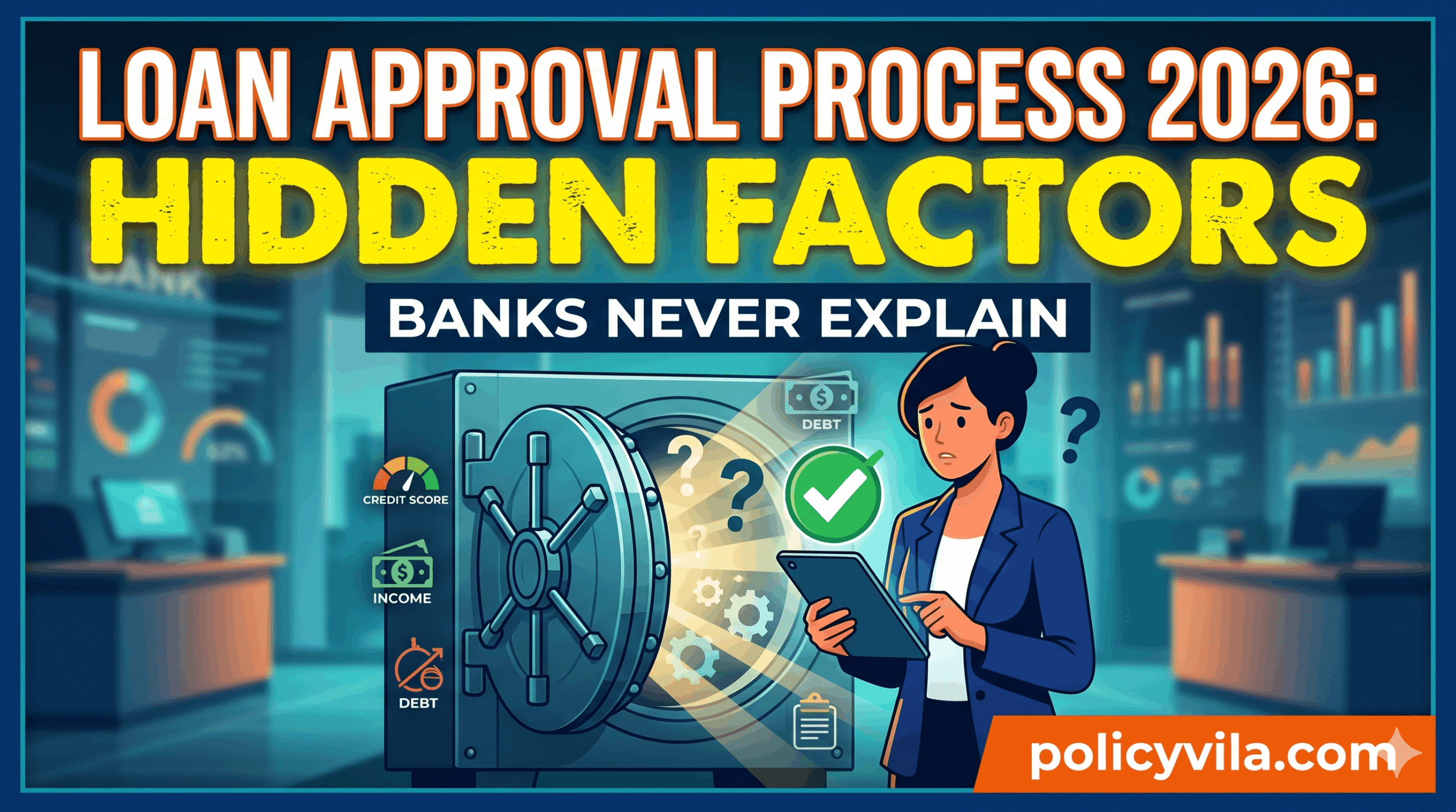 Loan Approval Process 2026 Hidden Factors Banks Never Explain