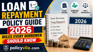Personal loan repayment process with monthly installments and financial planning chart