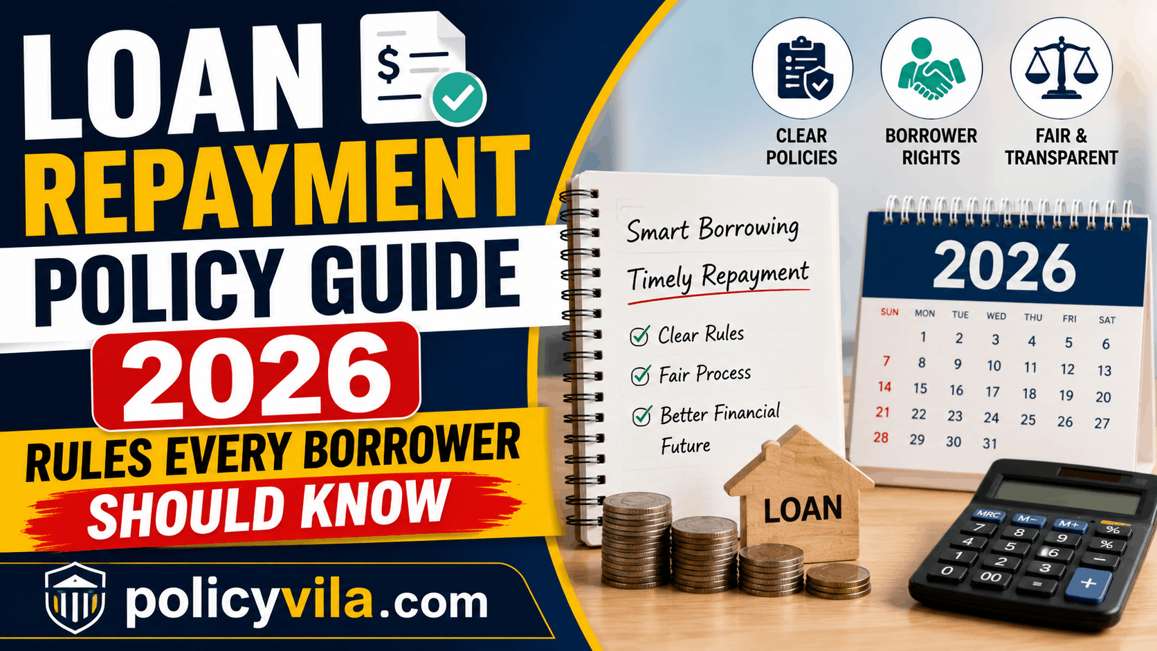 Personal loan repayment process with monthly installments and financial planning chart