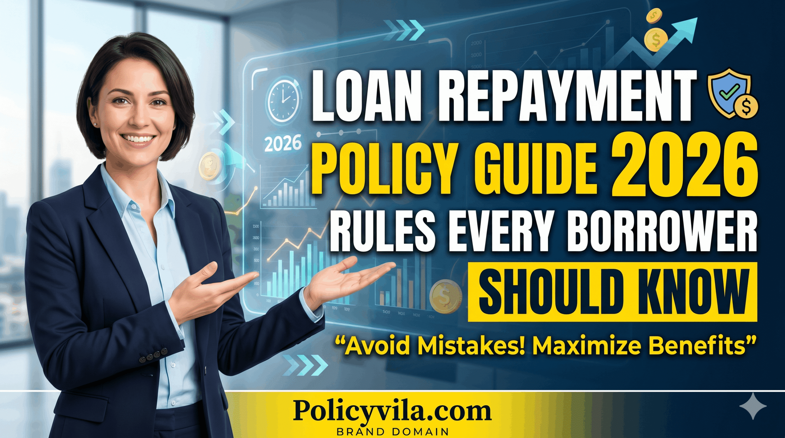 Borrower making online loan payment through digital banking app in 2026