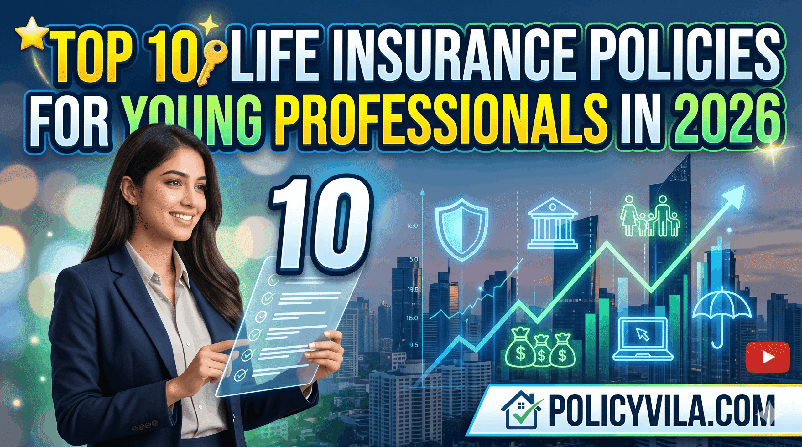 Top 10 Life Insurance Policies for Young Professionals in 2026
