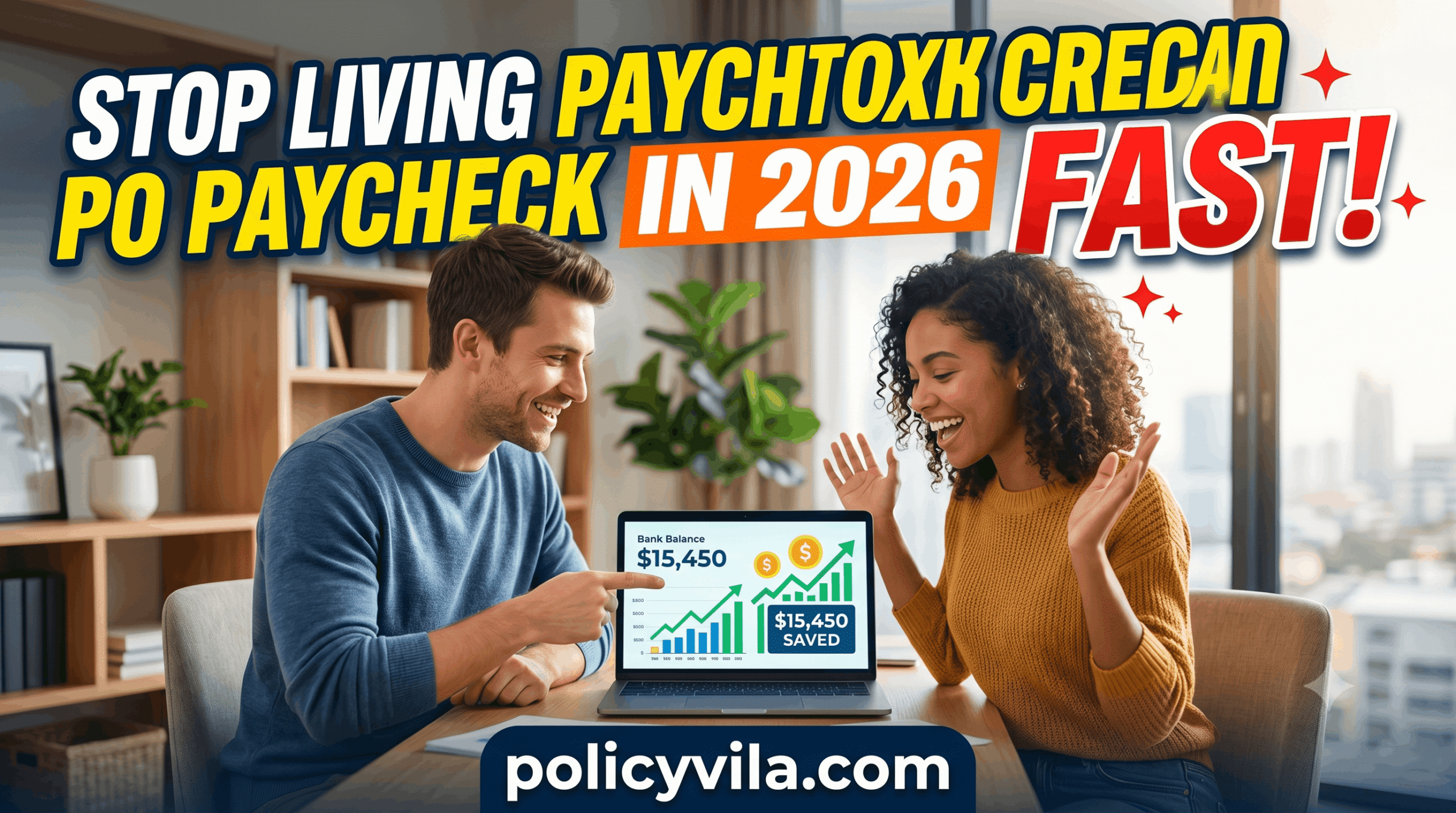 Person creating a monthly budget to stop living paycheck to paycheck