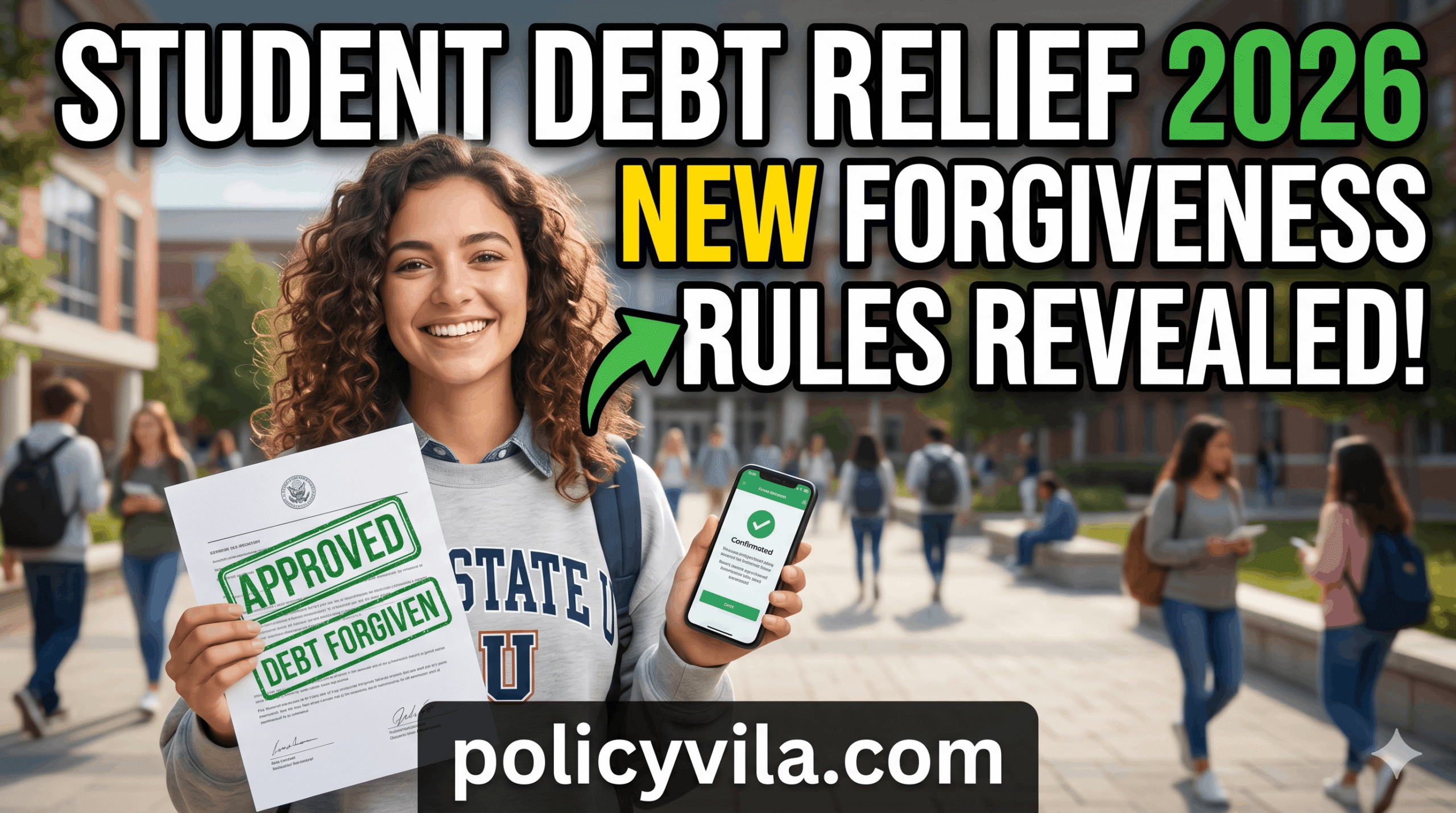 Student Debt Relief 2026 New Forgiveness Rules Revealed