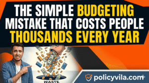 Person reviewing monthly budget and tracking expenses to avoid common budgeting mistakes