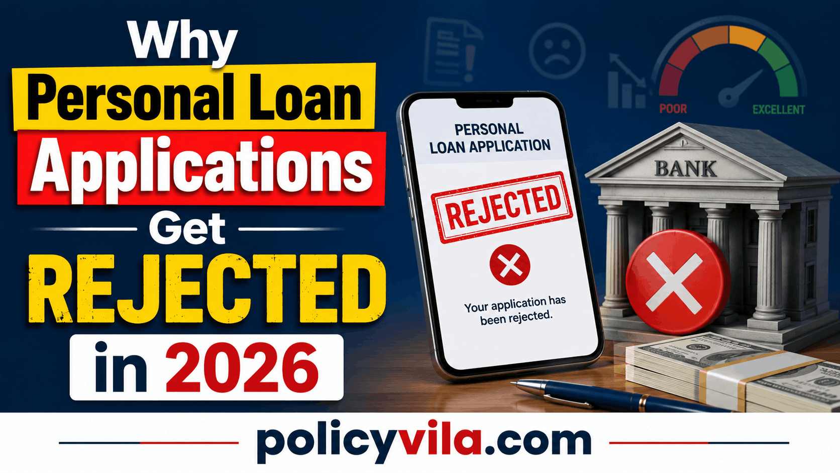 Credit score impact on personal loan approval