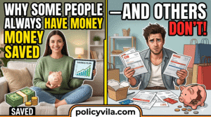 Money management strategy showing long-term savings growth