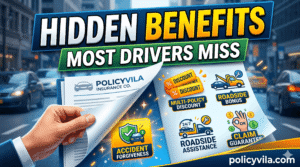 Progressive Insurance hidden benefits and discount features for drivers.