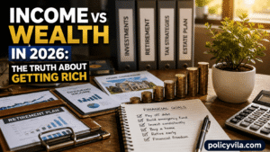 Investment planning and savings strategy for building long-term wealth.