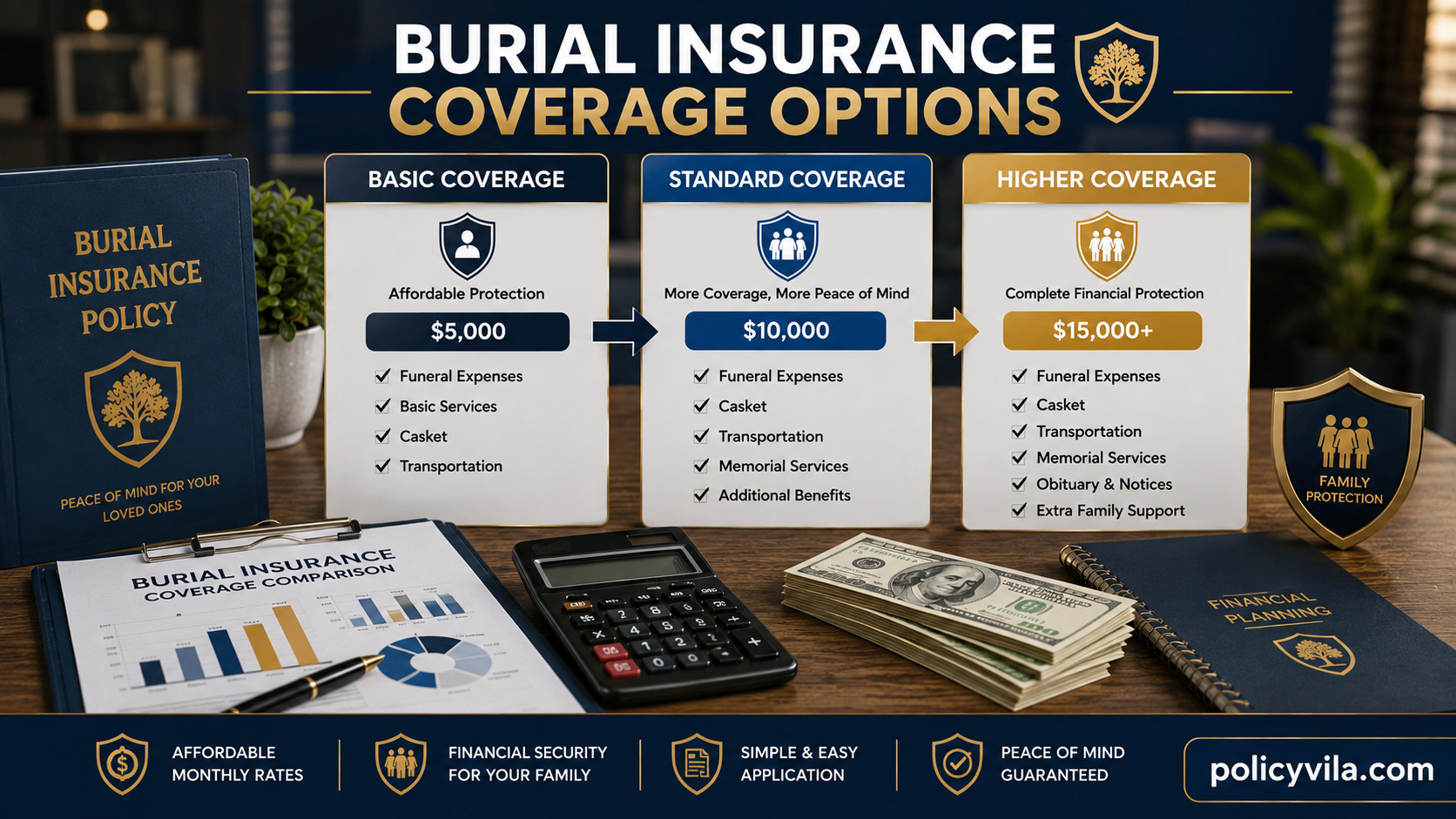 Factors affecting burial insurance premiums in 2026 including age, coverage amount, health, smoking status, and payment frequency
