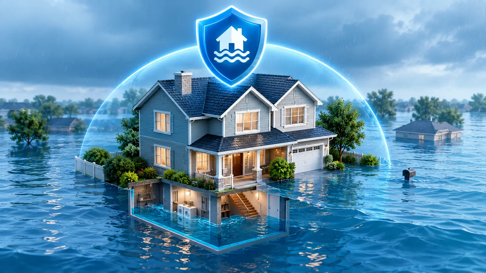 Comparison of flood insurance and homeowners insurance coverage